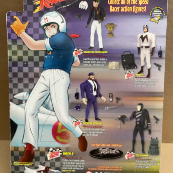 Speed Racer, The Assassin Action Figure (0247) - Picture 3 of 7